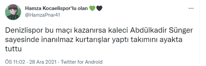 Abdülkadir Sünger, Galatasaray-Denizlispor maçına damga vurdu