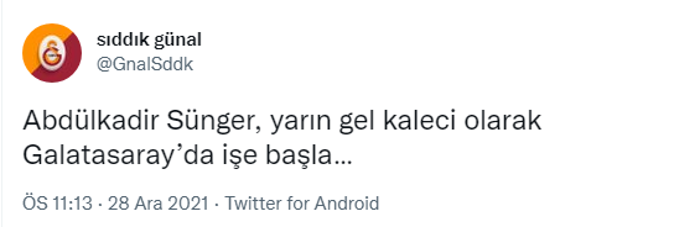 Abdülkadir Sünger, Galatasaray-Denizlispor maçına damga vurdu