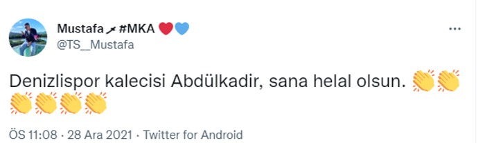 Abdülkadir Sünger, Galatasaray-Denizlispor maçına damga vurdu