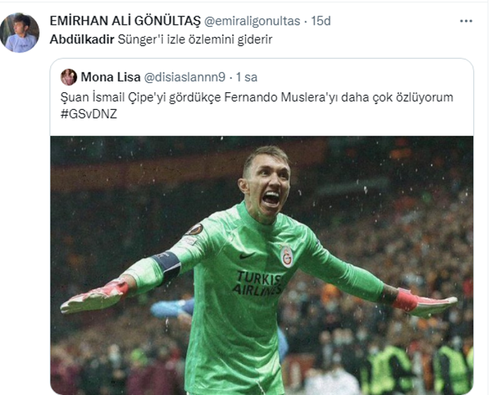 Abdülkadir Sünger, Galatasaray-Denizlispor maçına damga vurdu