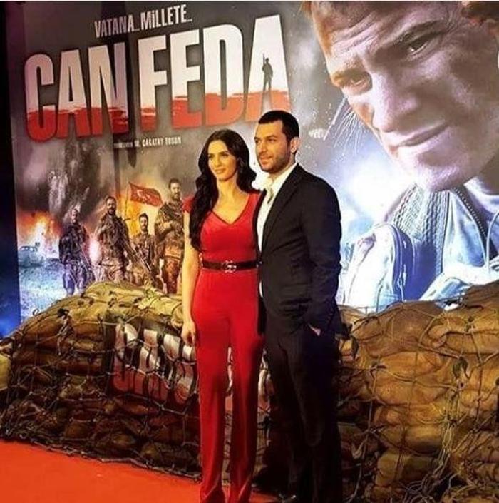 Can Feda filminin galasına Fahriye Evcen ve Serenay Sarıkaya damgası