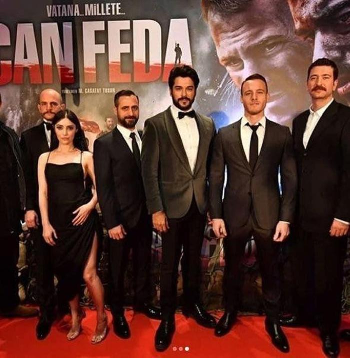 Can Feda filminin galasına Fahriye Evcen ve Serenay Sarıkaya damgası