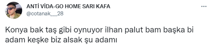 İlhan Palut, Konyaspor-Beşiktaş maçı sonrası omuzlarda
