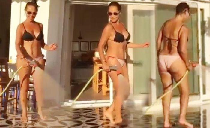 Hülya Avşar kendi filminin kapağı için soyundu