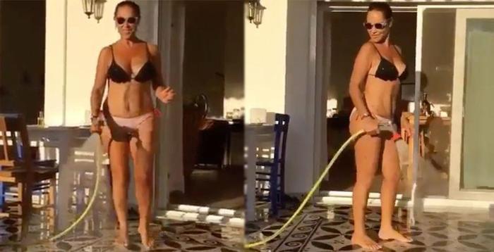 Hülya Avşar kendi filminin kapağı için soyundu