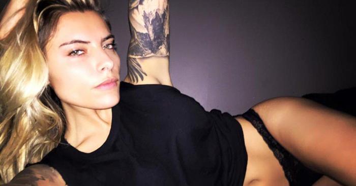 Otel aşıkları Loris Karius ve Sophia Thomalla görüntülendiklerini fark edince gizlendi