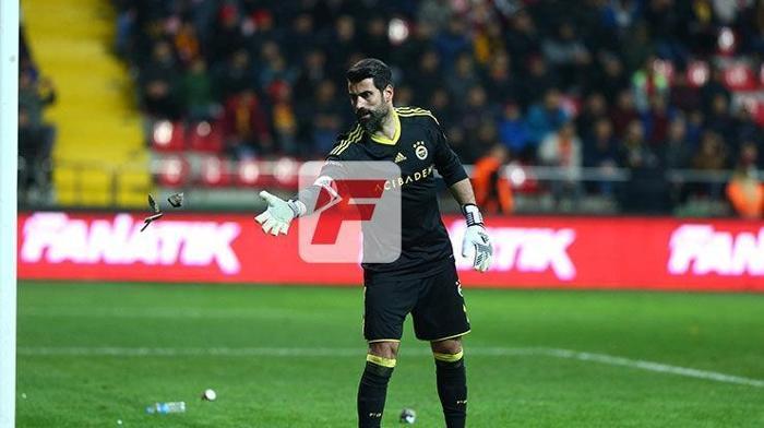 Kayserispor-Fenerbahçe maçından kareler