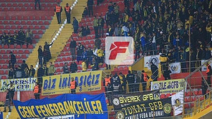 Kayserispor-Fenerbahçe maçından kareler