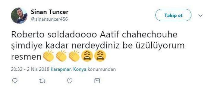 Aatıfın golü sonrası sosyal medya yıkıldı