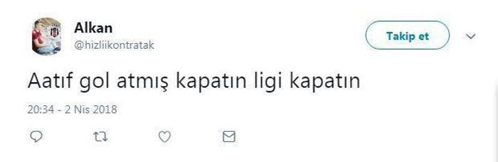 Aatıfın golü sonrası sosyal medya yıkıldı