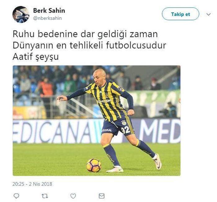 Aatıfın golü sonrası sosyal medya yıkıldı