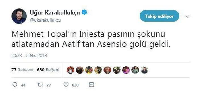 Aatıfın golü sonrası sosyal medya yıkıldı