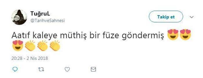 Aatıfın golü sonrası sosyal medya yıkıldı