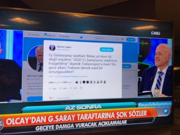 Ahmet Çakar: Galatasaray taraftarı... Siz omurgasızsınız