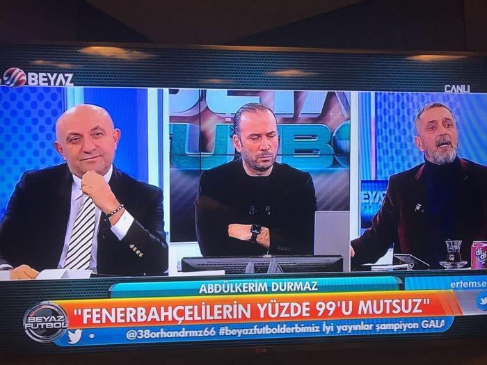 Abdülkerim Durmaz canlı yayında çılgına döndü