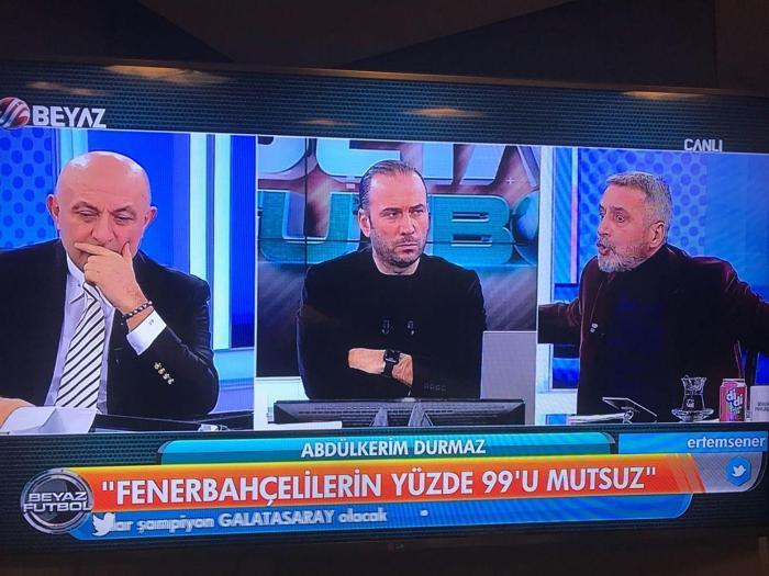 Abdülkerim Durmaz canlı yayında çılgına döndü