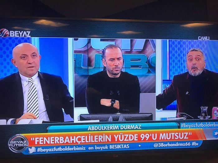 Abdülkerim Durmaz canlı yayında çılgına döndü