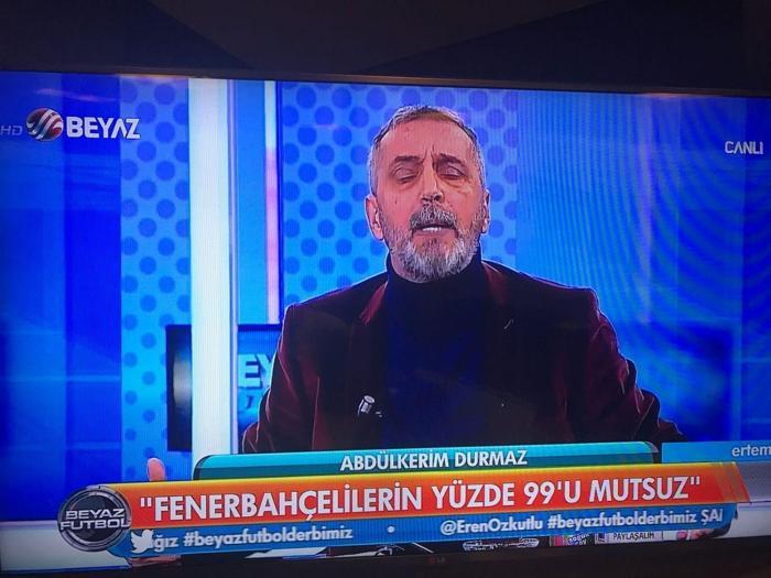 Abdülkerim Durmaz canlı yayında çılgına döndü