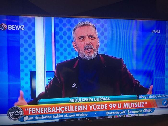 Abdülkerim Durmaz canlı yayında çılgına döndü