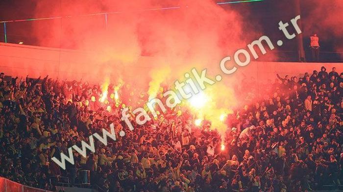 Beşiktaş-Fenerbahçe derbisinden kareler