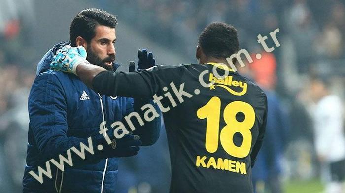 Beşiktaş-Fenerbahçe derbisinden kareler