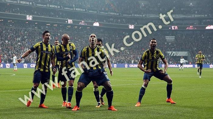 Beşiktaş-Fenerbahçe derbisinden kareler