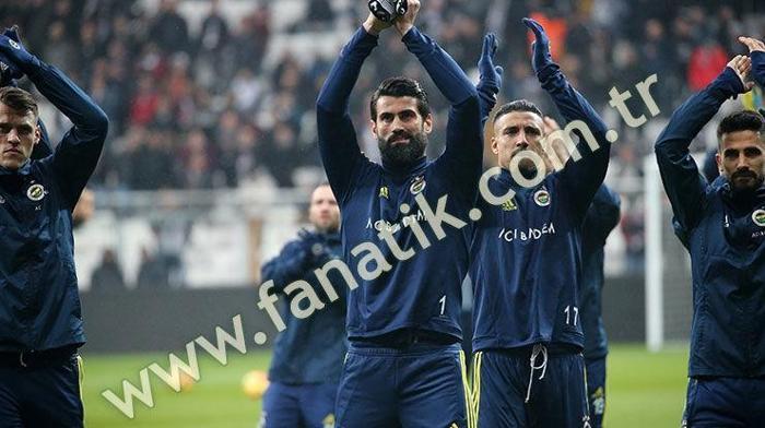 Beşiktaş-Fenerbahçe derbisinden kareler