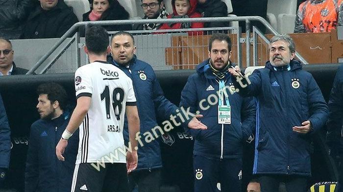 Beşiktaş-Fenerbahçe derbisinden kareler