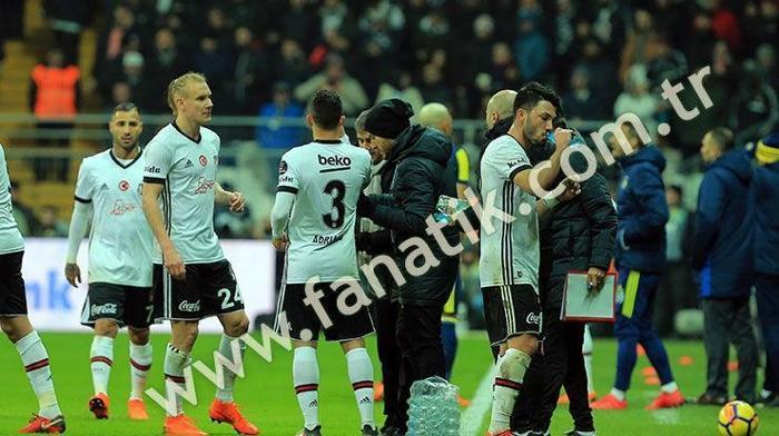 Beşiktaş-Fenerbahçe derbisinden kareler