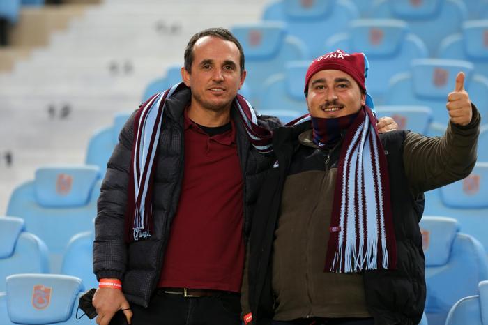 Trabzonspor - Başakşehir maçından kareler
