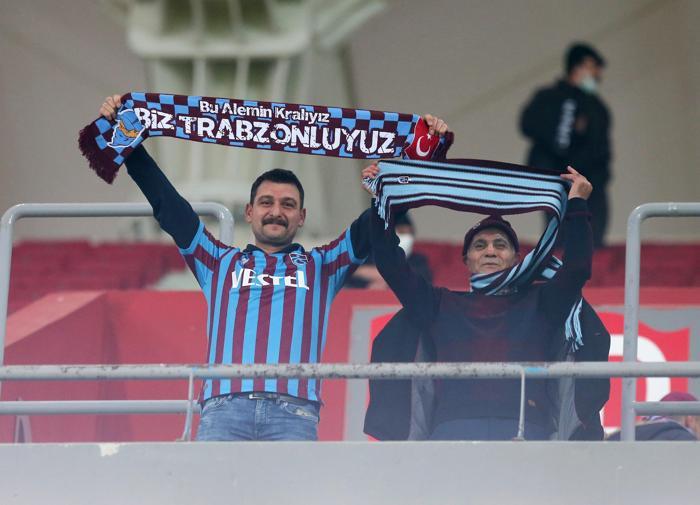 Trabzonspor - Başakşehir maçından kareler
