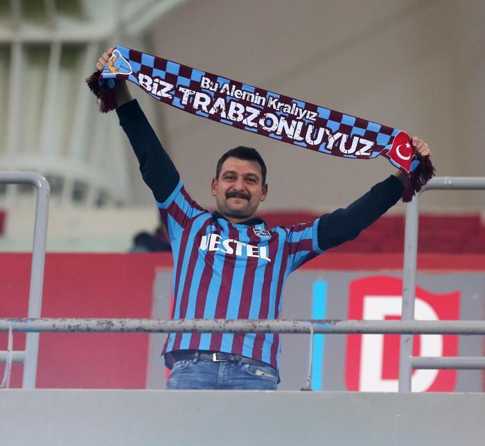 Trabzonspor - Başakşehir maçından kareler