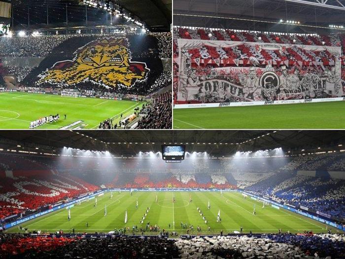 Alman futbolunda 2018in en iyi koreografileri...