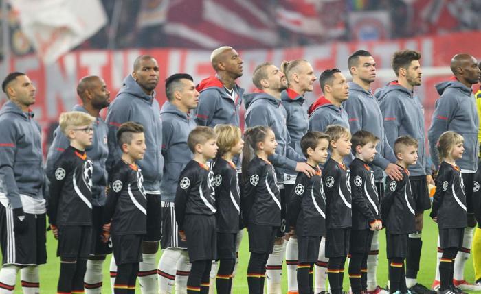 Bayern Münih-Beşiktaş maçından kareler