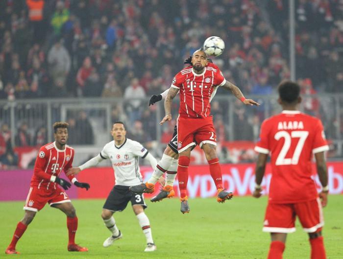 Bayern Münih-Beşiktaş maçından kareler