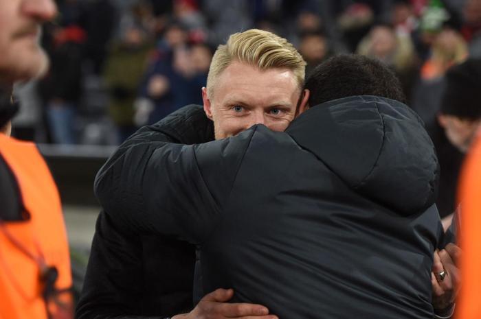 Bayern Münih-Beşiktaş maçından kareler