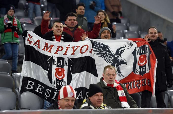 Bayern Münih-Beşiktaş maçından kareler