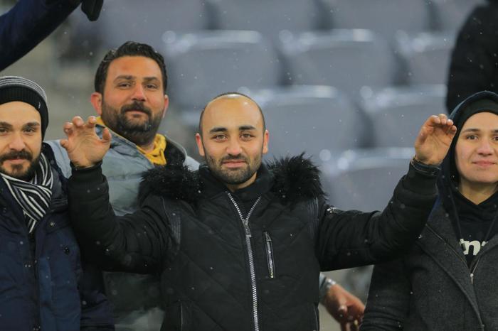 Bayern Münih-Beşiktaş maçından kareler
