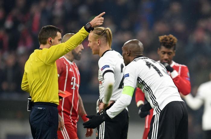 Bayern Münih-Beşiktaş maçından kareler