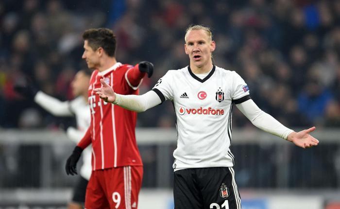 Bayern Münih-Beşiktaş maçından kareler