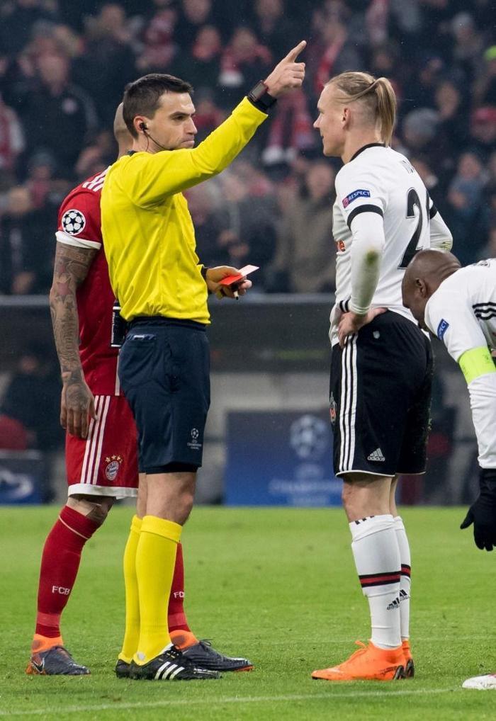Bayern Münih-Beşiktaş maçından kareler
