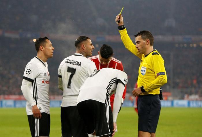 Bayern Münih-Beşiktaş maçından kareler