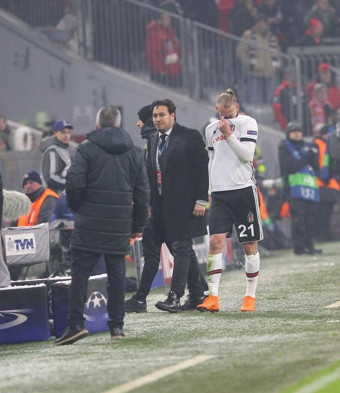 Bayern Münih-Beşiktaş maçından kareler