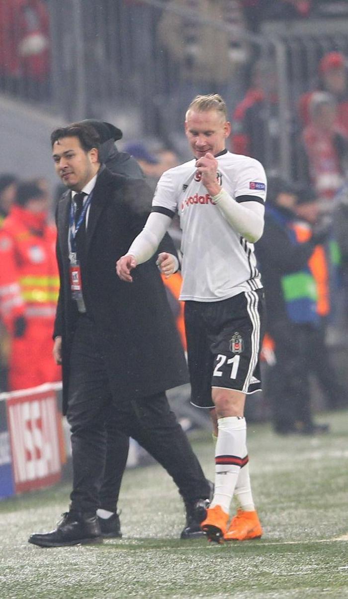 Bayern Münih-Beşiktaş maçından kareler