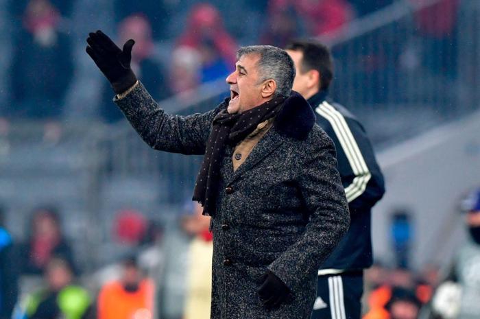 Bayern Münih-Beşiktaş maçından kareler