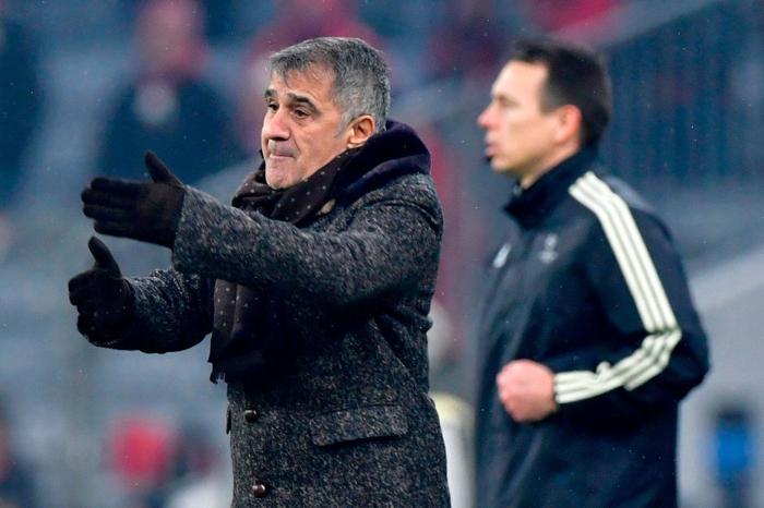 Bayern Münih-Beşiktaş maçından kareler