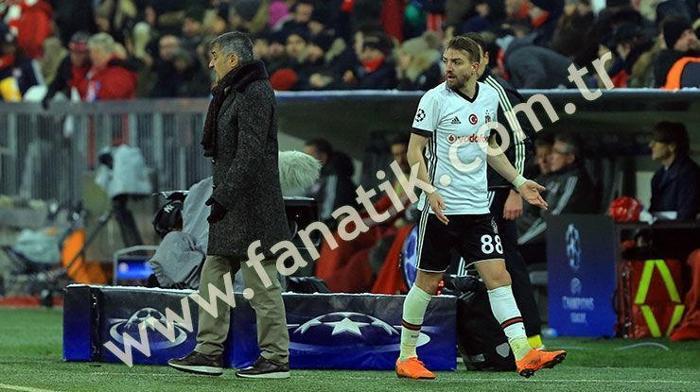 Bayern Münih-Beşiktaş maçından kareler