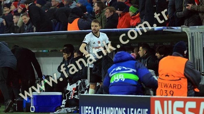 Bayern Münih-Beşiktaş maçından kareler