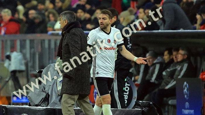 Bayern Münih-Beşiktaş maçından kareler