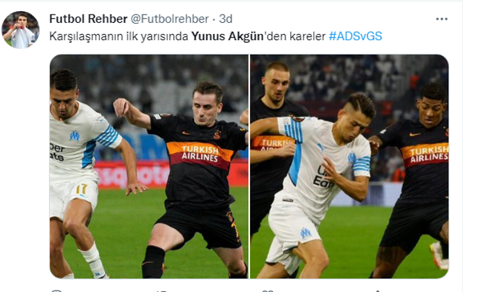 Adana Demirspor - Galatasaray maçında Yunus Akgün fırtınası